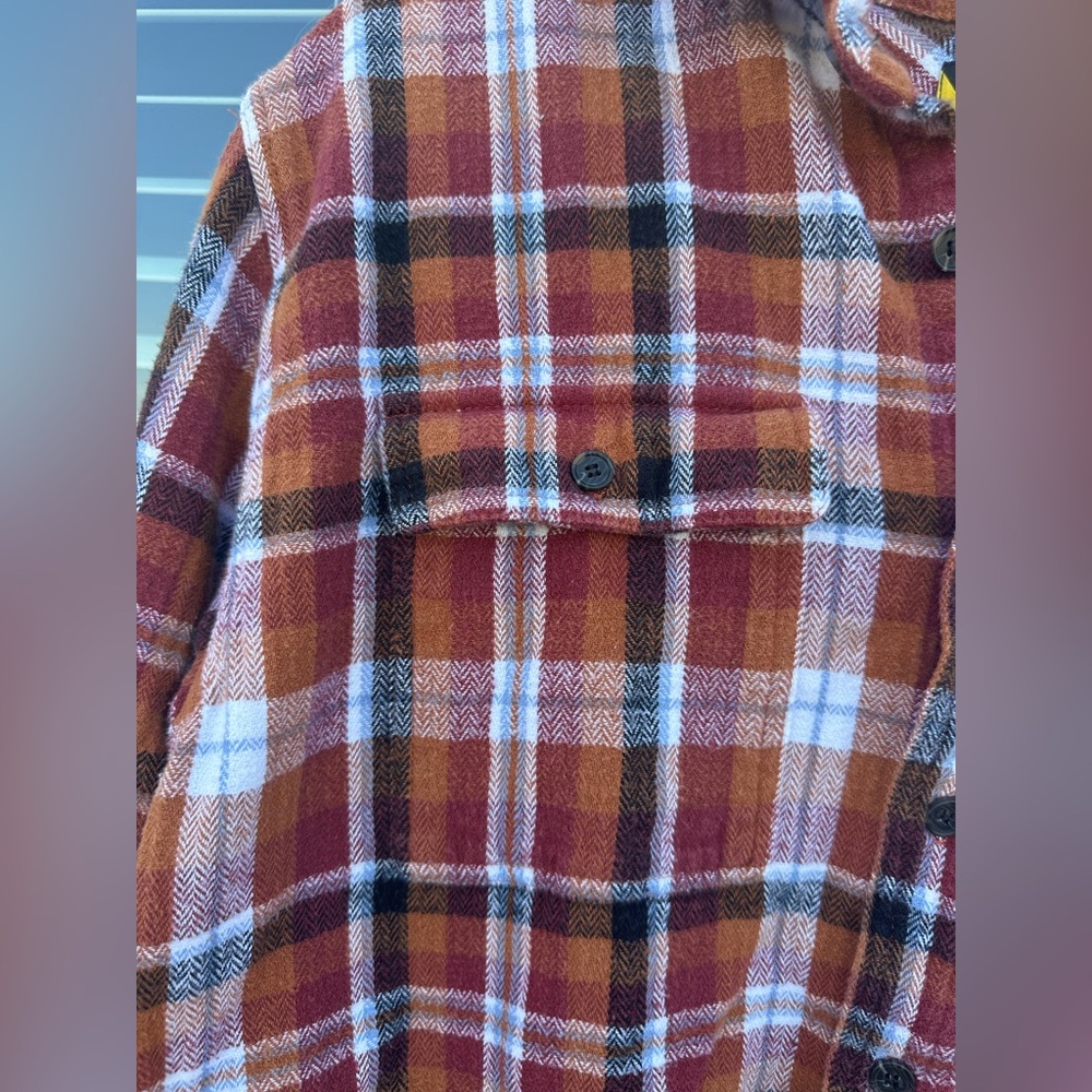 Stanley Cotton Plaid Button Down Flannel - Picture 4 of 7